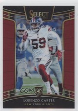 2018 Panini Select Concourse Maroon Prizm 71/99 Lorenzo Carter #15 1h5