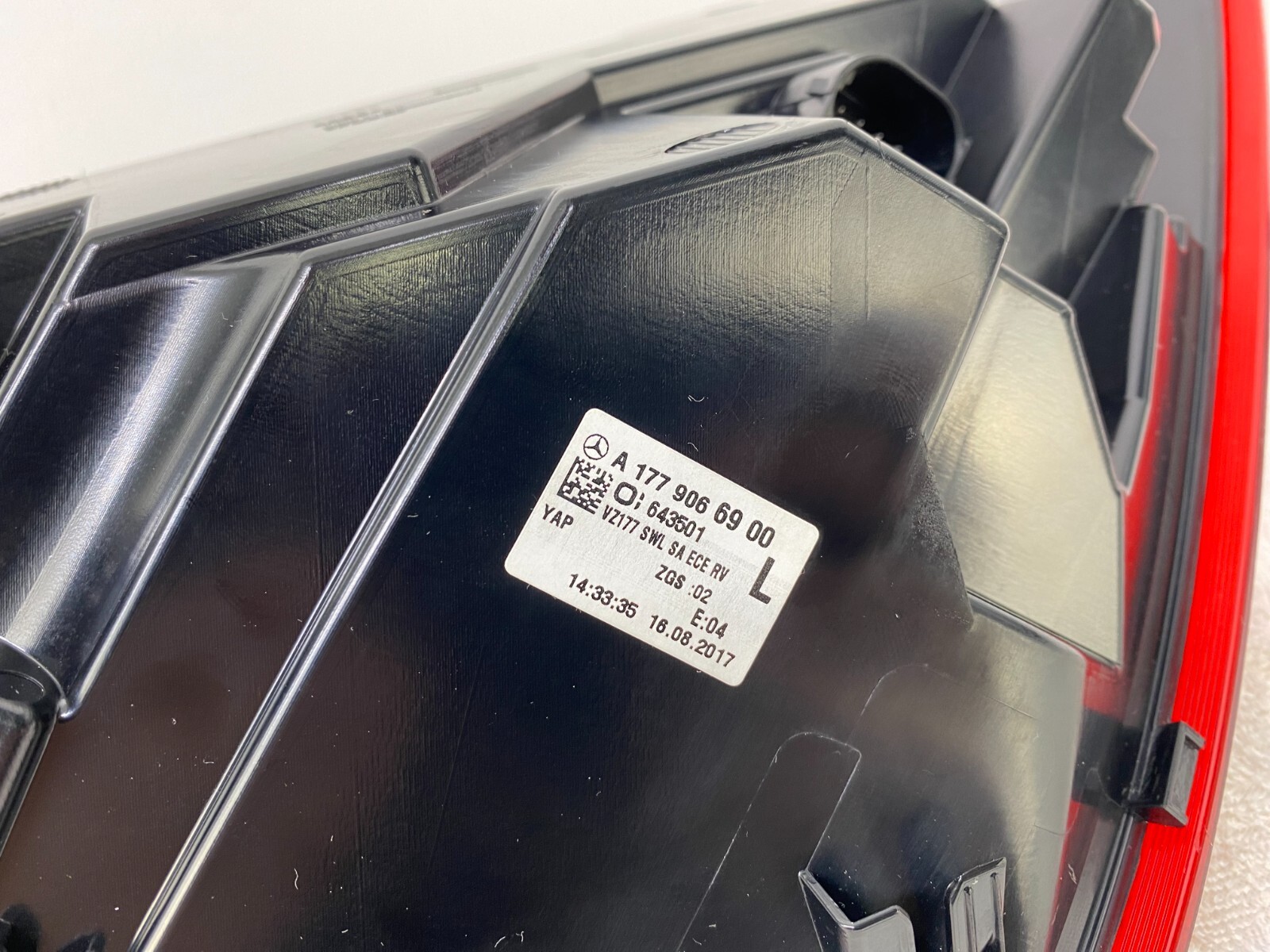 Mercedes W177 Soda Tail Light Left A1779066900 Original | eBay 