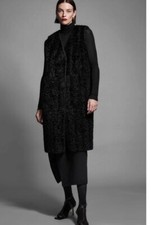 Cos Atelier Faux Shearling Gilet- Size Small Bnwt