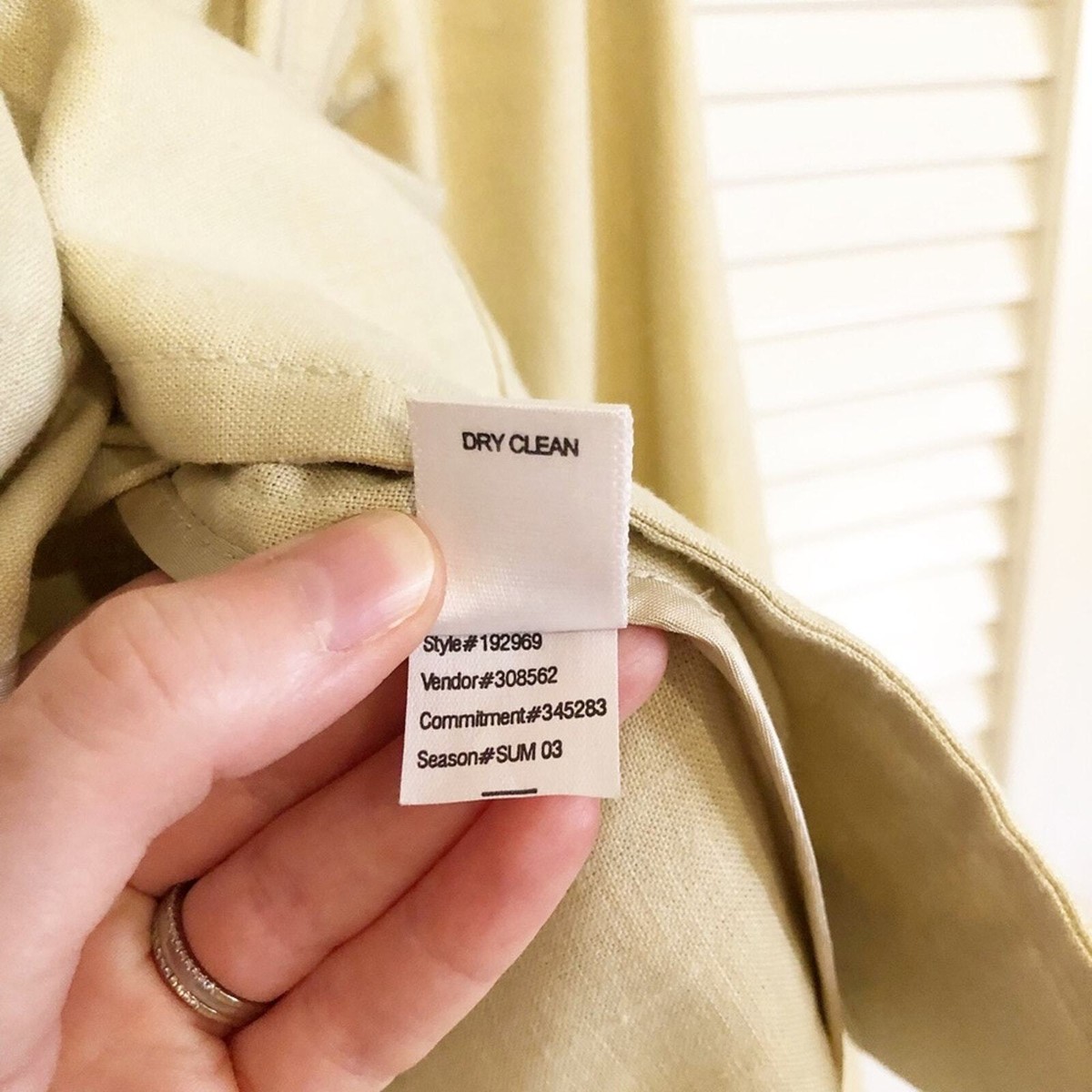 専用ページ② Vintage Banana Republic Linen Rayon Beige Skirt and Jacket Suit