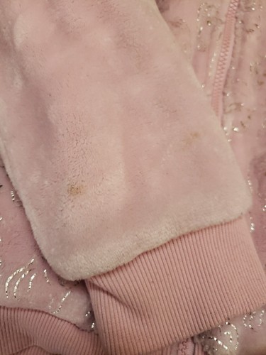 Disney Princess pink full zip hooded fleece jacket size 7 - Picture 6 of 7