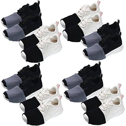 8 Pairs Dance Socks over Shoes Dancing Socks for Dancer Women Dance