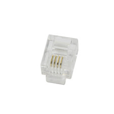 10x RJ11 Stecker Westernstecker (6p4c) zum Crimpen