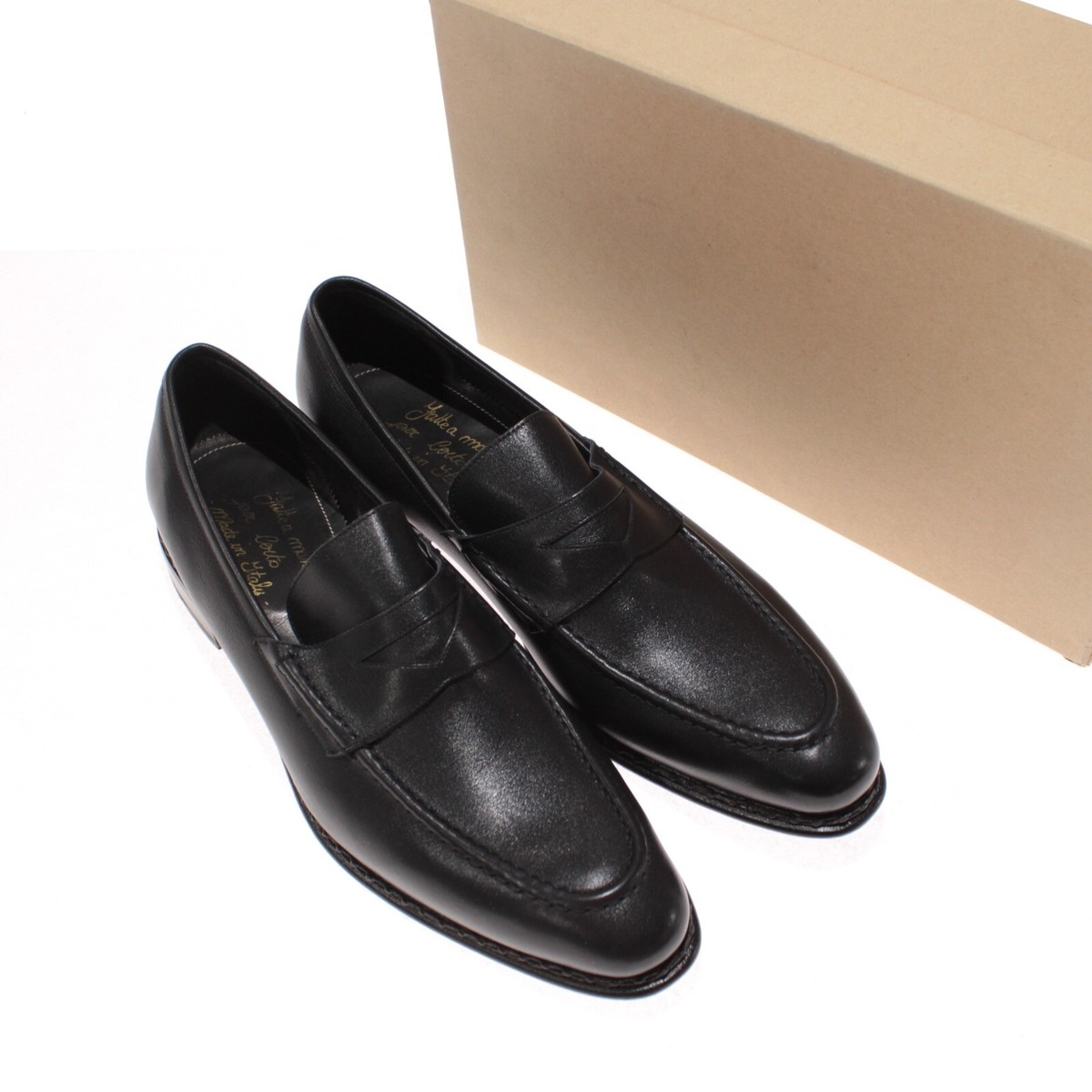 Certo NWB Dress Penny Loafers Size 44 11 US In Solid Black  display picture 3