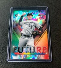 Andrew Vaughn 2021 Bowman's Best Rookie Future Vibrance Atomic Refractor 