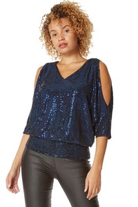 roman sequin tops