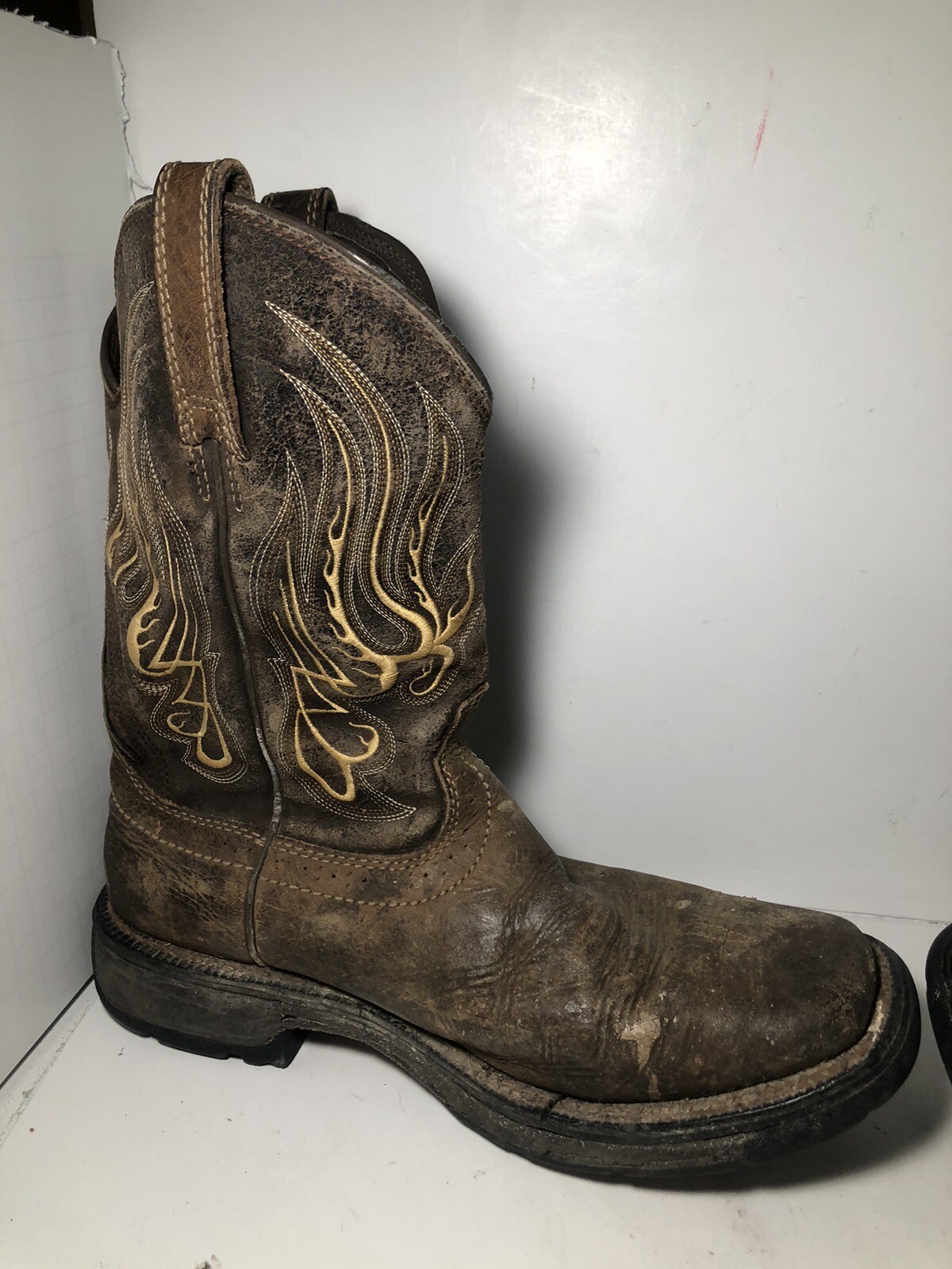 ARIAT+WorkHog+Mesteno+EH+Work+Boot+Square+Toe+Distressed+Western+Men