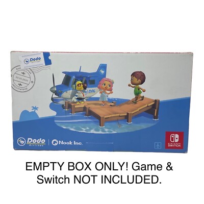 Nintendo Switch Animal Crossing New Horizon System Console EMPTY