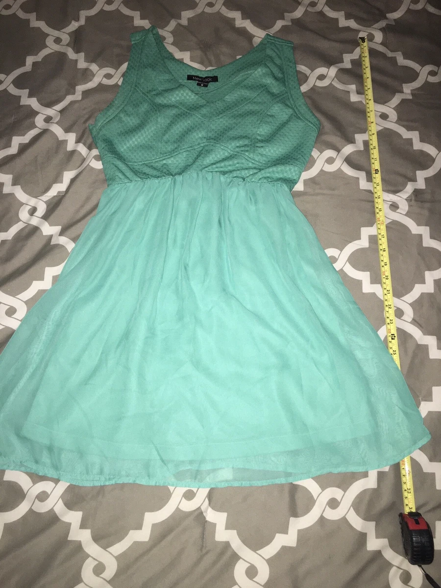 New look turquoise dress sales