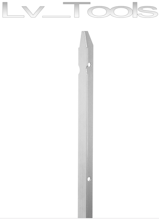 PALO PALETTO A T ZINCATO H.150cm BASE 3x3 cm RECINZIONE RETE