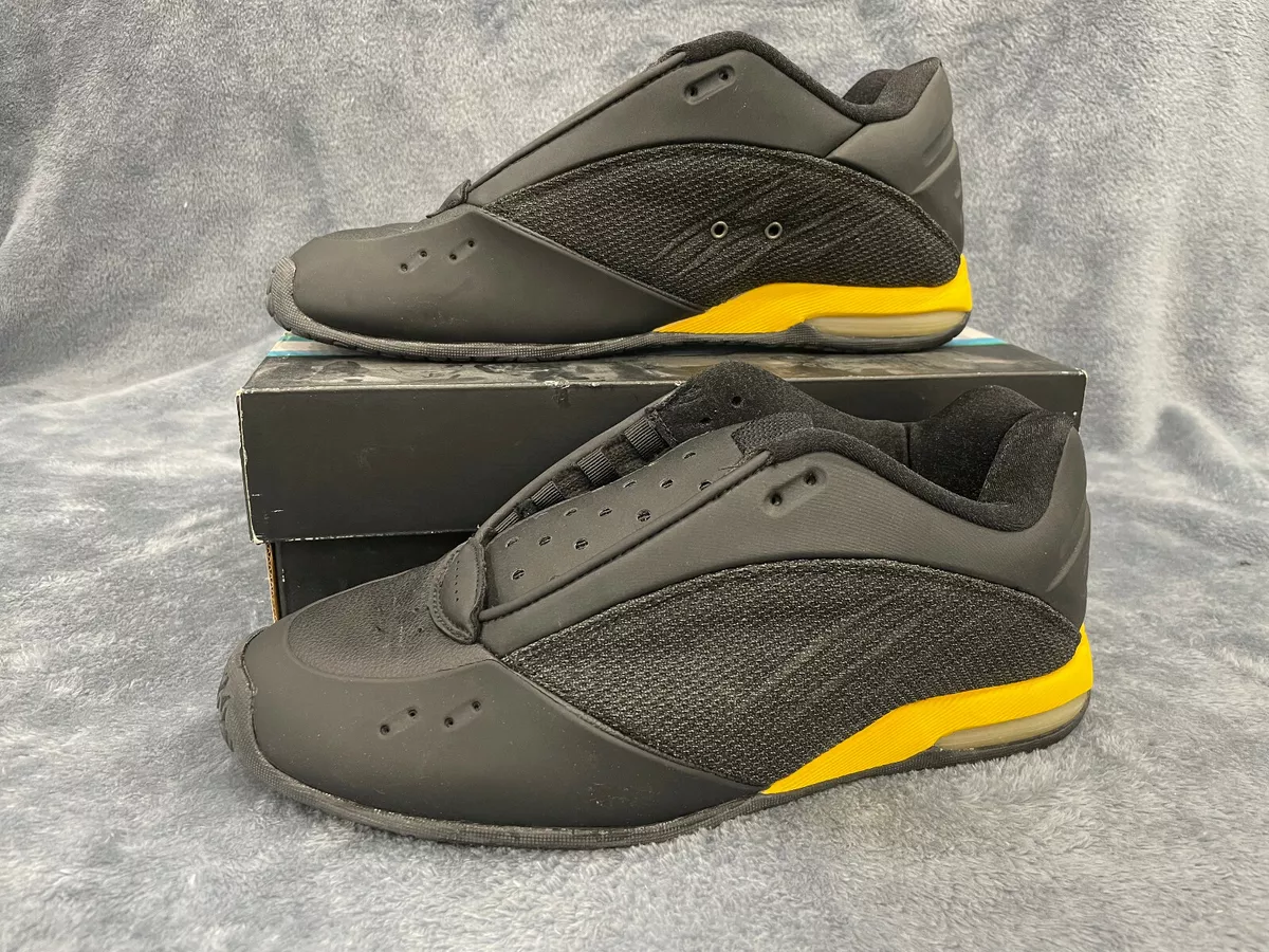 Vintage Rare Savier Brad Staba Skate Shoes Sz 11.5 Black and