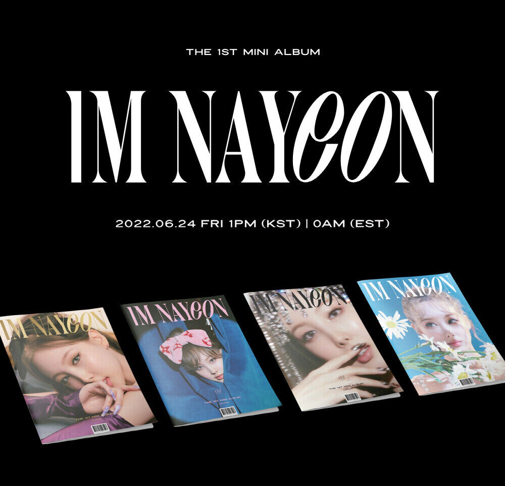 TWICE NaYeon [ IM NAYEON ] 1st Mini Album CD+Poster+Photobook+