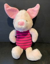 Disney's Piglet Stuffed Animal Toy inspired by Winnie the Pooh  w/A Happy Smile