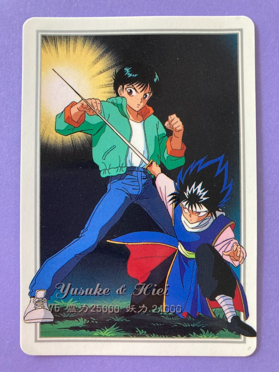 Yusuke Urameshi & Hiei Yu Yu Hakusho Trading Card Game Japan | eBay