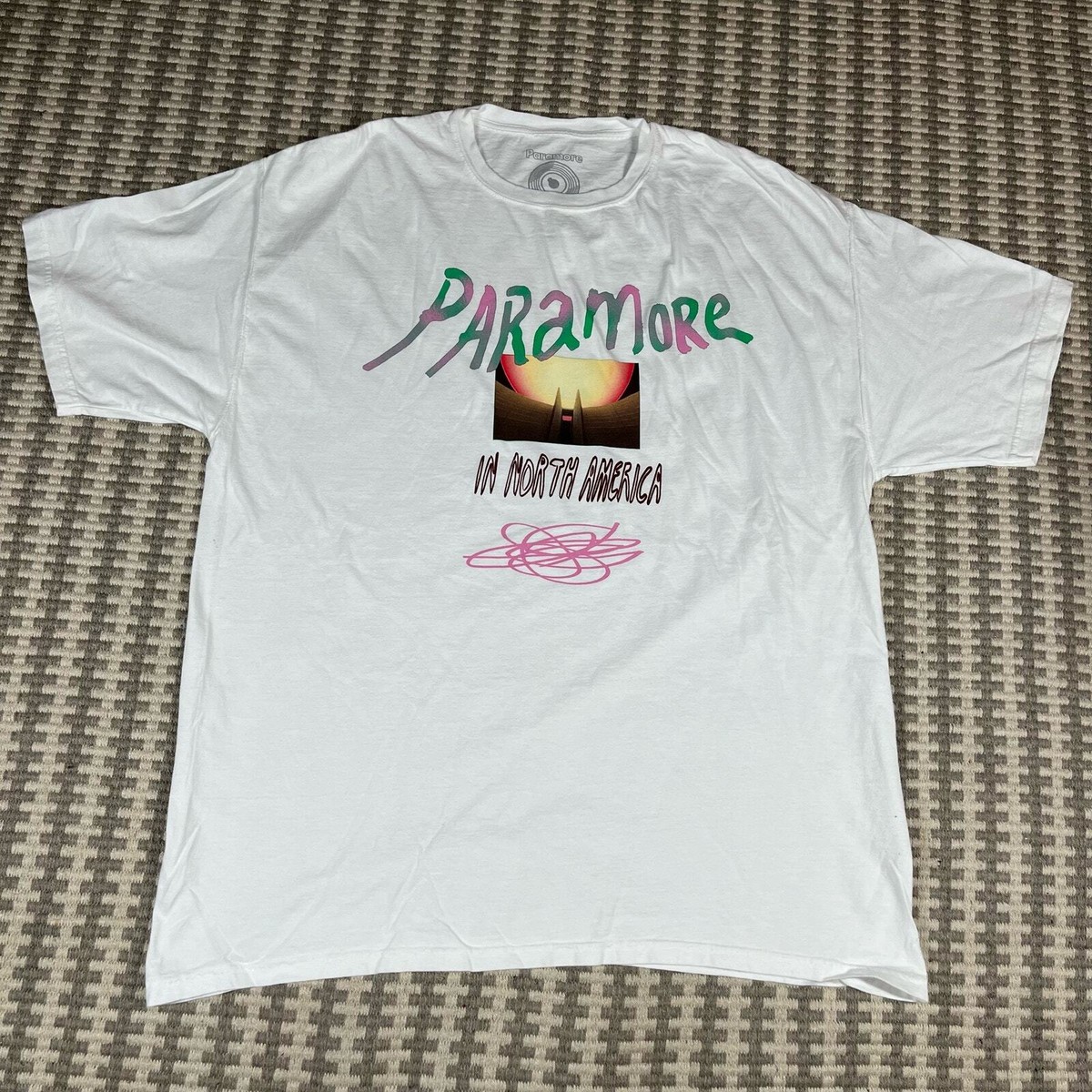 Official 2023 Paramore Concert North America Tour Shirt XL MSG