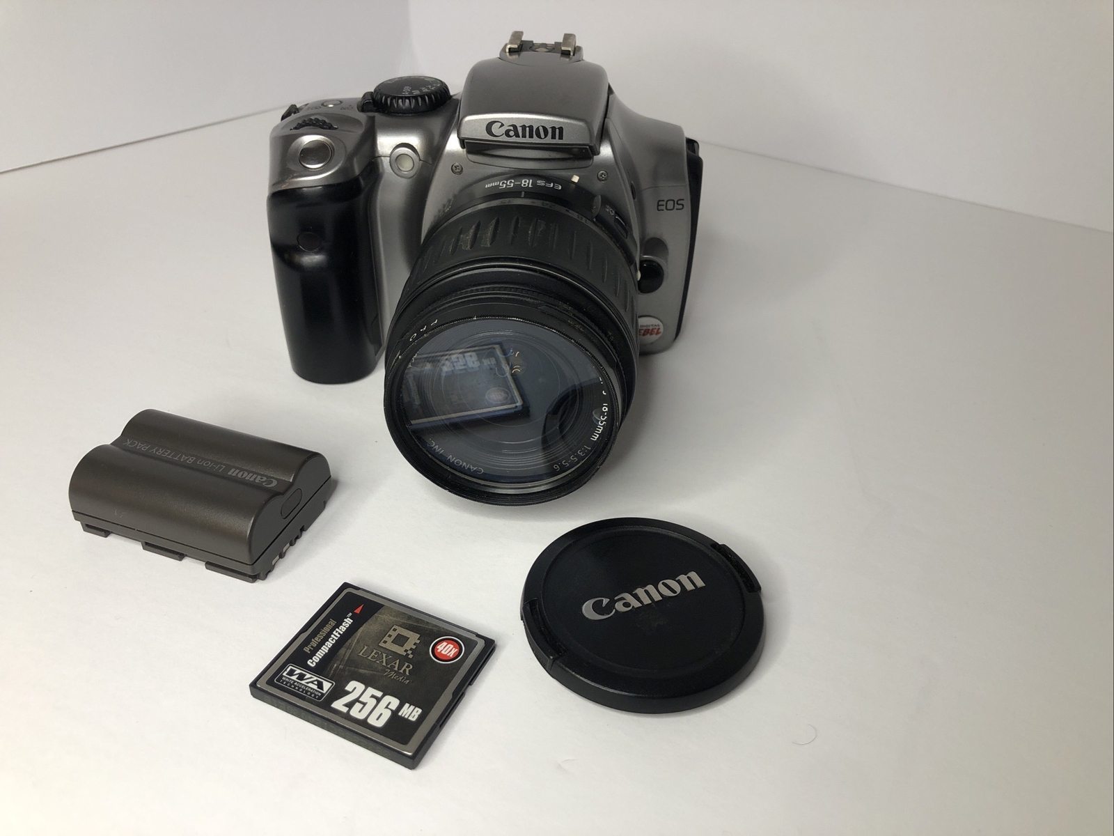 Canon EOS Digital Rebel DS6041 Digital Camera w/ Zoom Lens EFS 1855mm