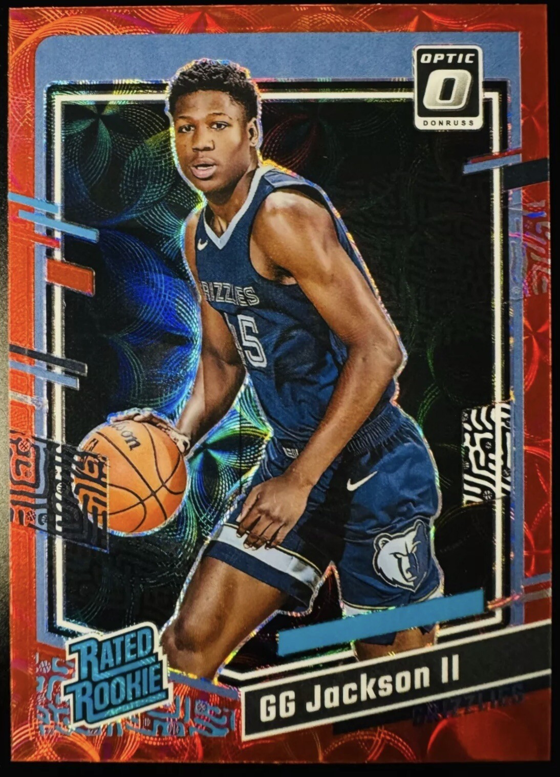 GG Jackson II 2023-24 Donruss Optic Rated Rookie Red International Prizm #228