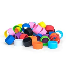 Grifiti Band Joes 1.25 x .5 inch Silicone Rubber Bands Cords Wraps Rings Mics 