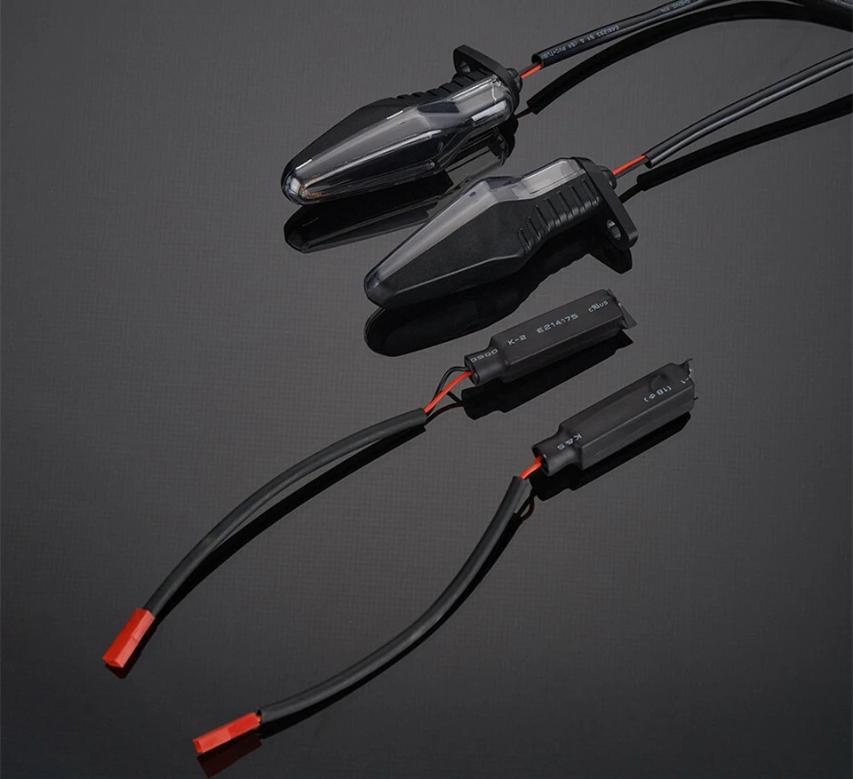 Luz LED delantera trasera de señalización de giro para BMW K 1300 S/R S1000RR R1200R R1200GS ADV Foto 4 de 4