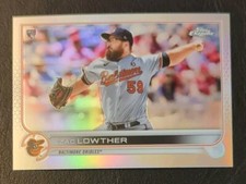 2022 Topps Chrome Zac Lowther RC Refractor Parallel #159