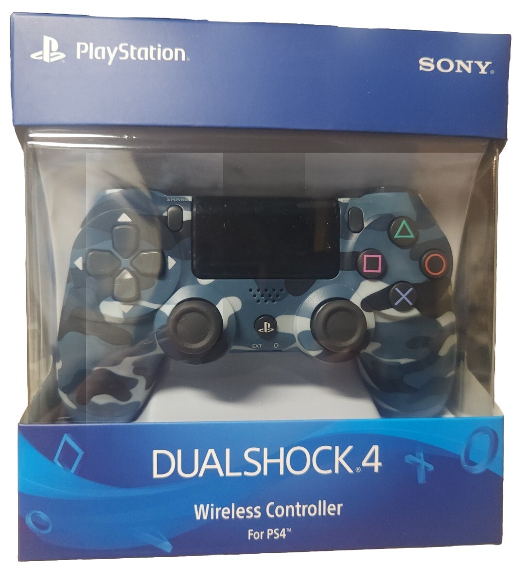 Sony PlayStation Dualshock 4 V2 Controller Blue Camo (CUHZCT2G 11