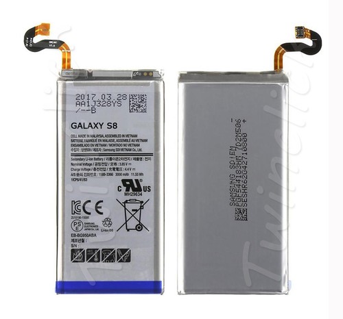 BATTERIA PER SAMSUNG GALAXY S8 SM-G950F G950 950F POTENZIATA 3200 mAh NUOVA  | eBay