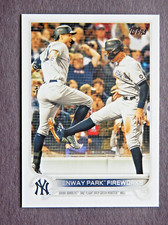 Fenway Park Fireworks #399 Topps 2022 Baseball Card (New York Yankees)