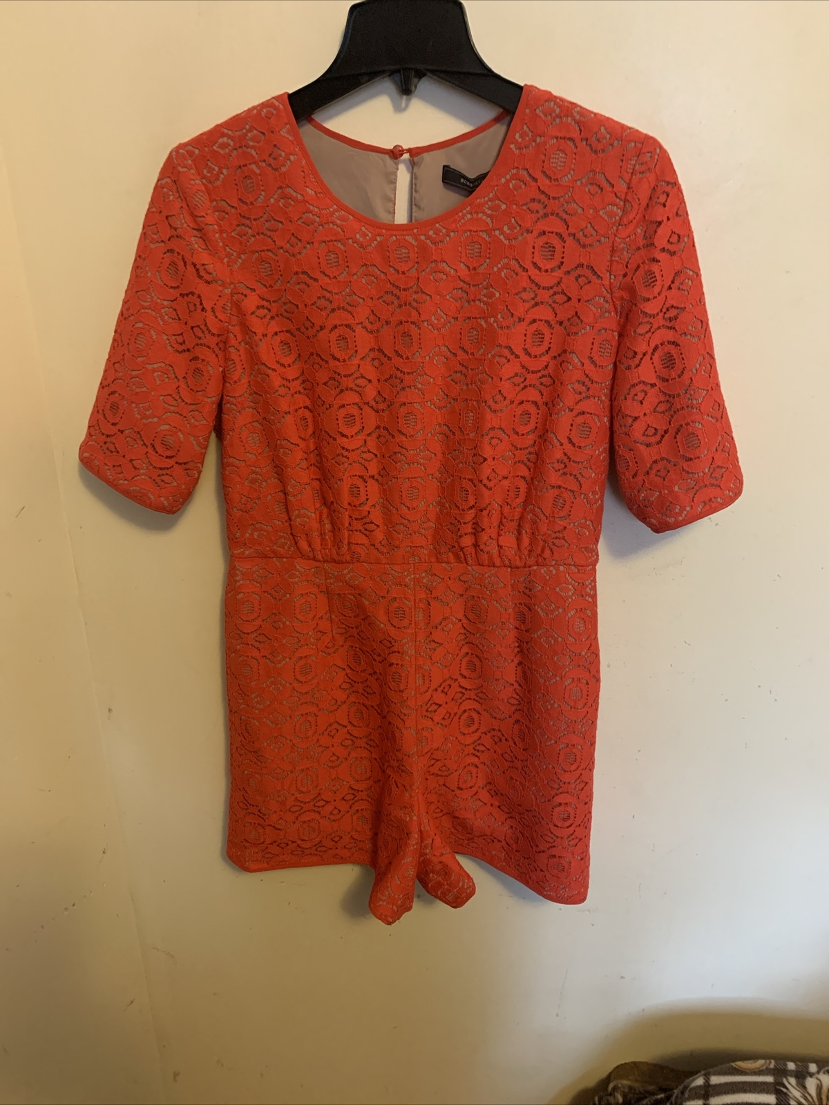 Combinaison BCBG Noir Dentelle – Modèle Haile, Taille XS, Neuve Avec étiquettes