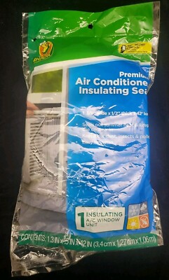 Duck Premium Air Conditioner Insulating Strip Seal 1 3/8'' × 1/2'' Thick