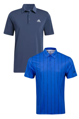 2x Adidas Golf Ultimate 365 Herren Poloshirts, dunkelblau, Small oder Medium, NEU