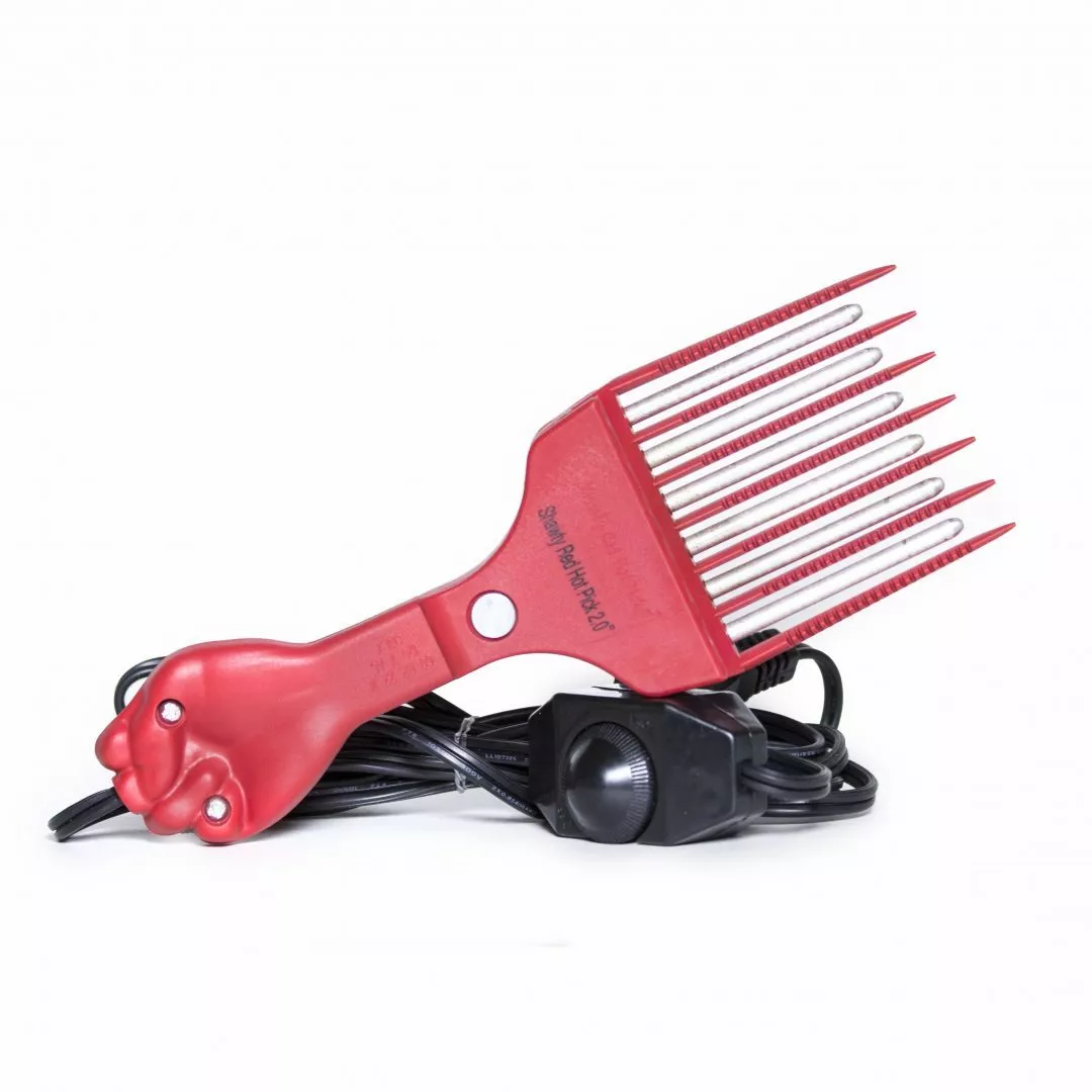 Shawty Red Hot Pick Electric Beard & Natural Hair Styling Tool ( New  Package )