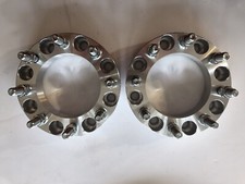 Set Of 2 --- Unbranded Wheel Spacers 81708x65-1-5 Cb 125 Aluminum