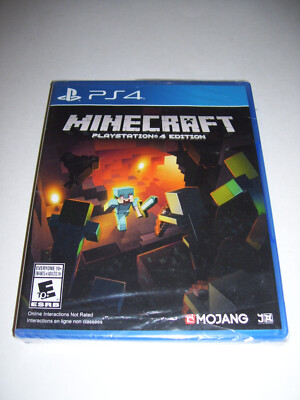 Minecraft (PlayStation 4, 2014) New Sealed **READ**