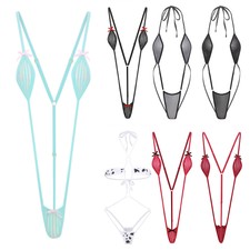 Extreme Micro Swimsuit for Women Swimwear Sling Shot Monokini Bikini Lingerie