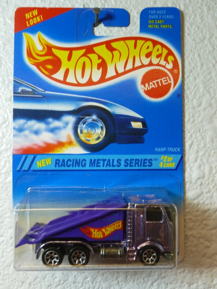 1995 Racing Metals Series Hot Wheels RAMP TRUCK #337 (7 Spokes)