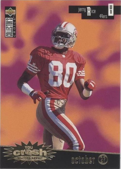 1996 Upper Deck Collector's Choice Jerry Rice #CG 11 - 1 of 2