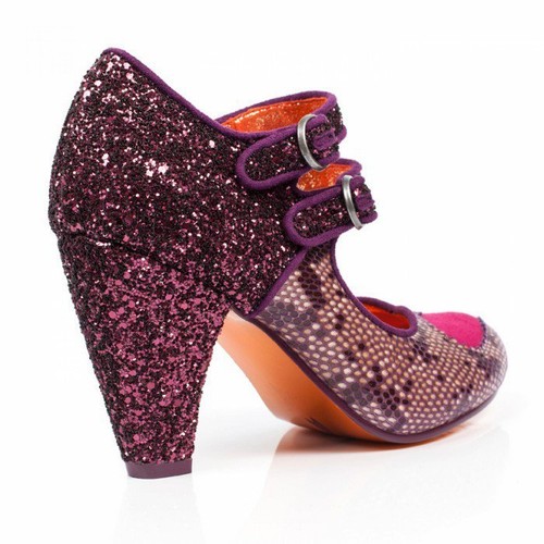 Mujer poética Licencia BESSIE LOVE LILA Zapatos De Salón Tacones - Imagen 3 de 5