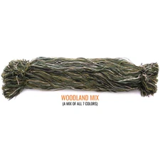 Synthetic Ghillie Thread Bundles - 20" Length - Choose From 10 Colors