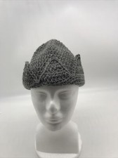 Boys Hand Knitted Beanie Gray
