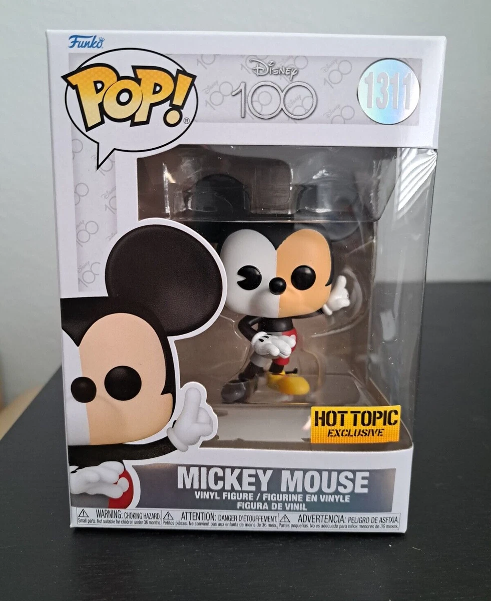  Funko POP Disney 100 Mickey Mouse Hot Topic Exclusive Vinyl  Figure 1054 : Toys & Games