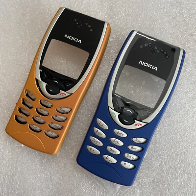Original Nokia 8210 Blue, Orange Front Cover and Keypad | eBay