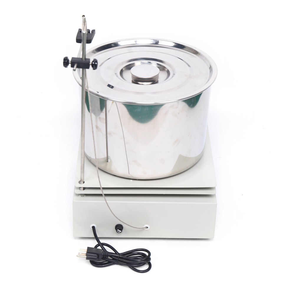 Agitateur Magnétique Avec Bain D'Huile 10L 0-1400 Tr/min - Labo Thermostaté