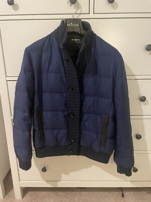 Kiton Napoli ( 11000$) Puffer Jacket Silk (Size M 48)