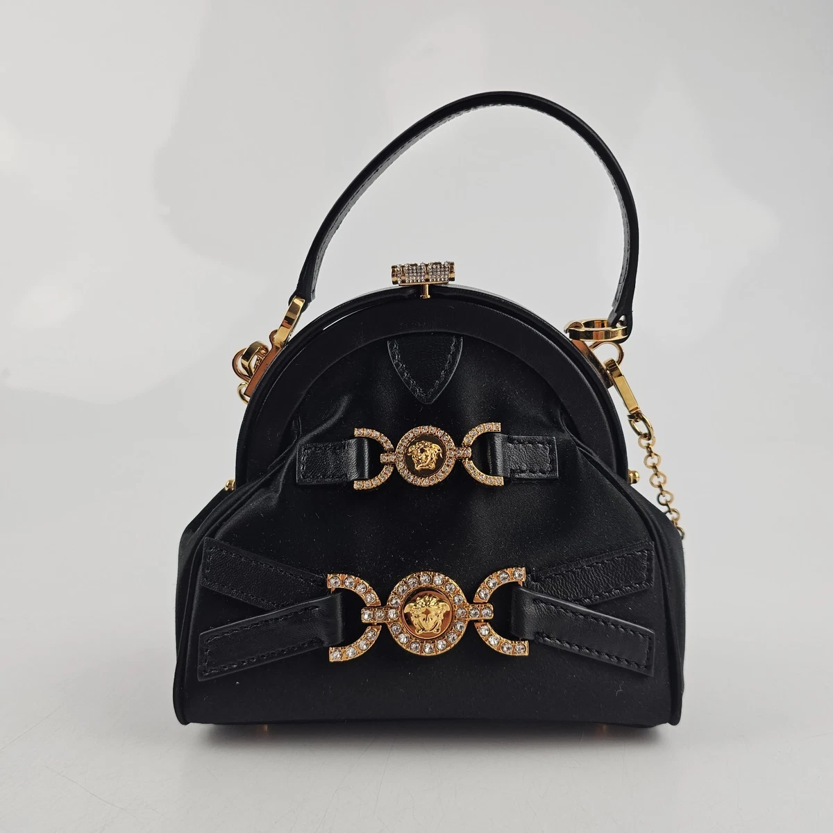Versace top handle bag hotsell