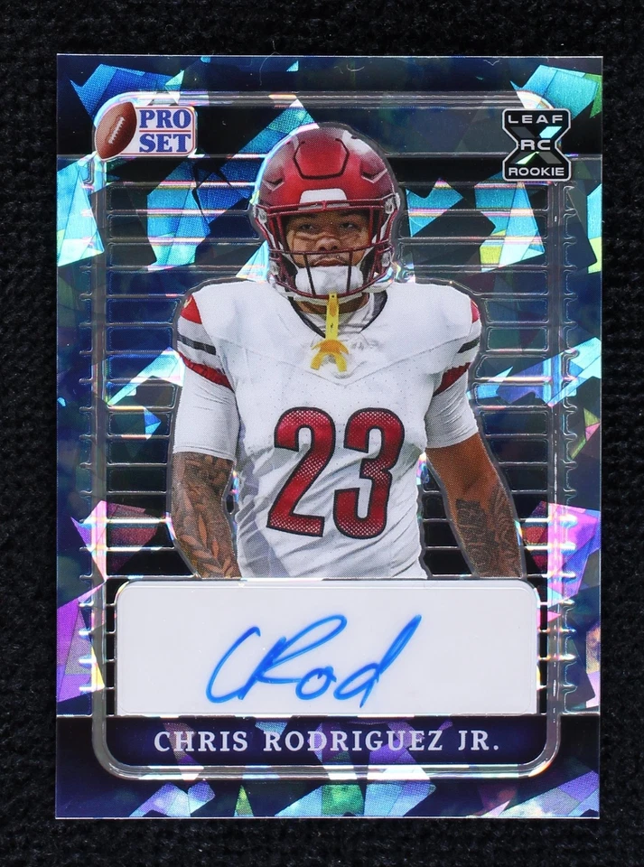 2023 Leaf Pro Set Metal Chris Rodriguez Jr. #PA-CRJ