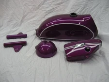 Yamaha Candy Metallic Purple Vintage Motorcycle Paint - Aerosol - Pint - Quart