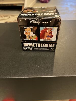 Meme The Game  DISNEY EDITION Mini Box 3+ Player Game - Great for Easter basket