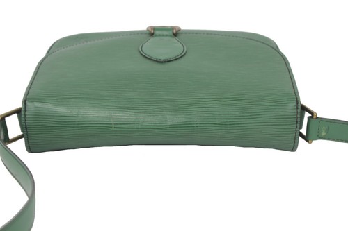 LOUIS VUITTON Saint Cloud Green Epi Crossbody Bag Shoulder Bag Purse France - Picture 5 of 24