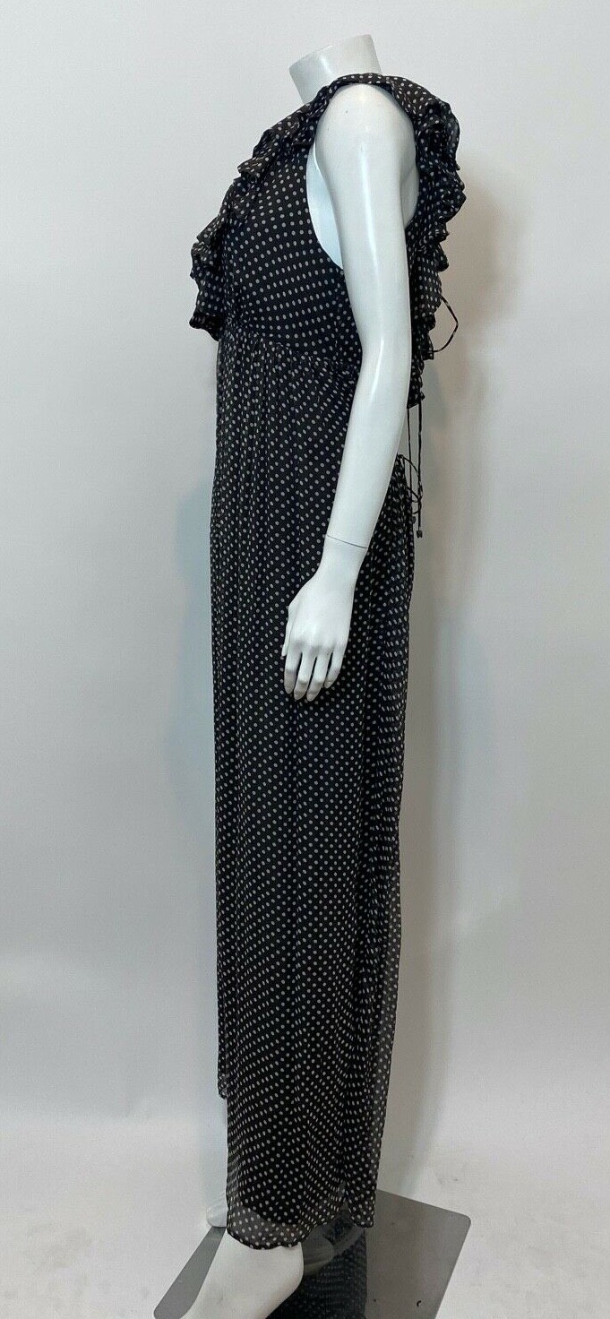 Zimmermann Polka Dot Jumpsuit in Dark Brown Size 1