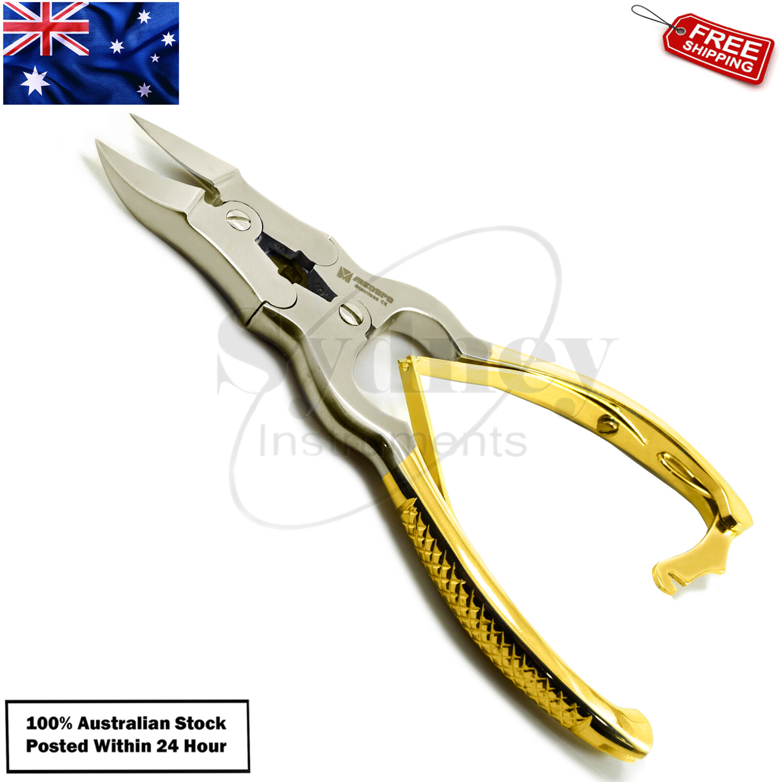 Manicure Podiatrist Nail Kit Tools Heavy Duty Clipper Cutter Chiropody Files